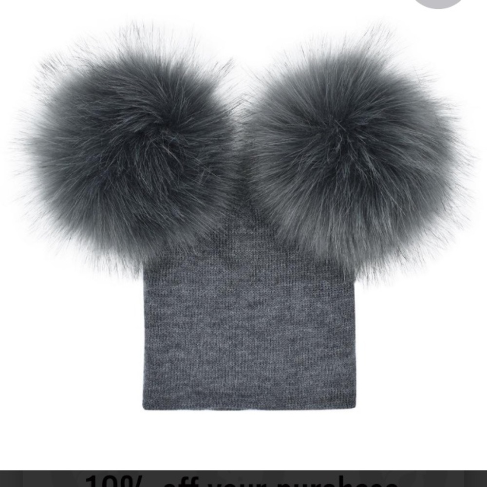 Double Pom pom Beanie